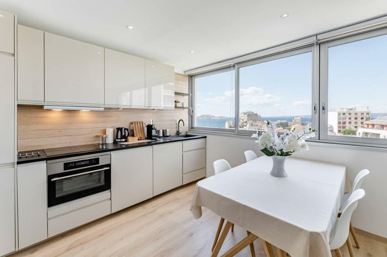 T2 Superbe Vue Mer Et Vallon Des Auffes Marsella Exterior foto
